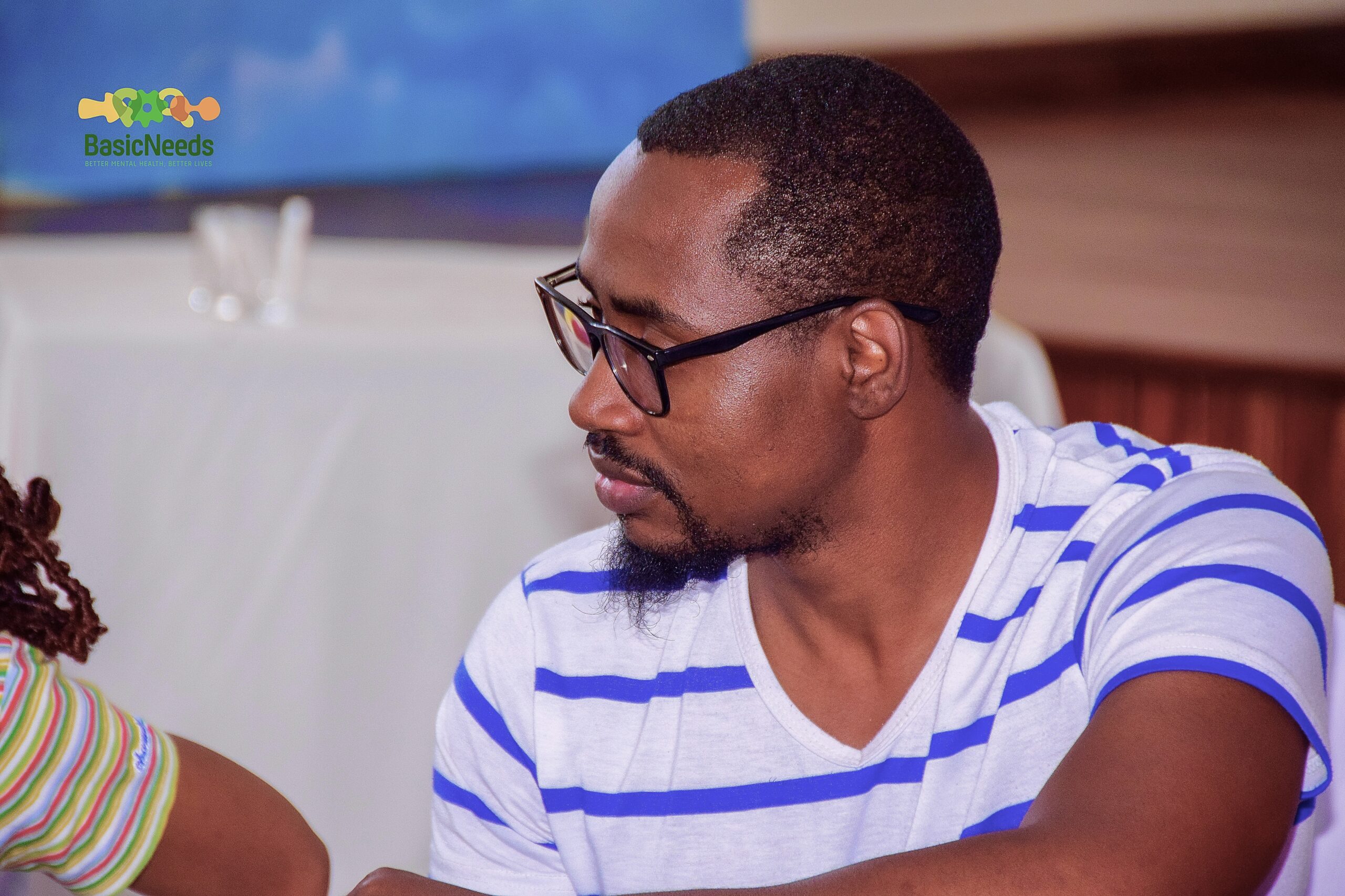 Bravin Yuri at a Mental Health Event